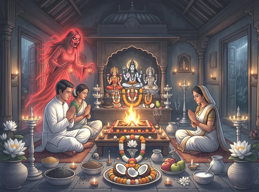 Amavasya Sadhana: What to Do on the New-Moon Tithi — cover illustration