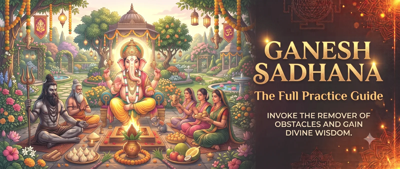 The full practice guide for Ganesh Sadhana