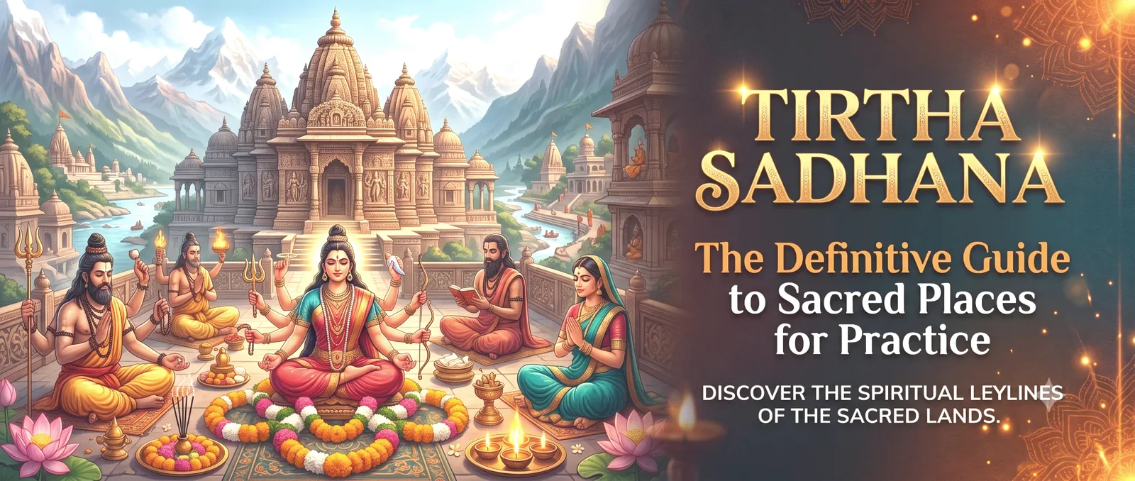 The definitive guide to sacred places for Tirtha Sadhana