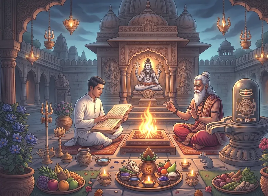 Vidyeshwar Samhita: The Definitive Guide — cover illustration